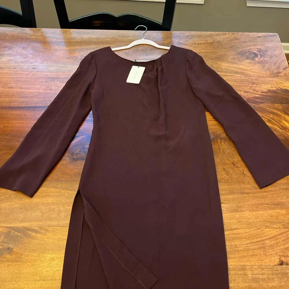NWT Emporio Armani Women’s Long Sleeve Dress Size 44 - Picture 3 of 10